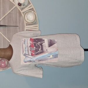 Banana Republic Light Gray Tee